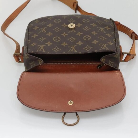 LOUIS VUITTON Monogram Saint Cloud GM Shoulder Bag M51242 LV Auth 140046 - Picture 12 of 15